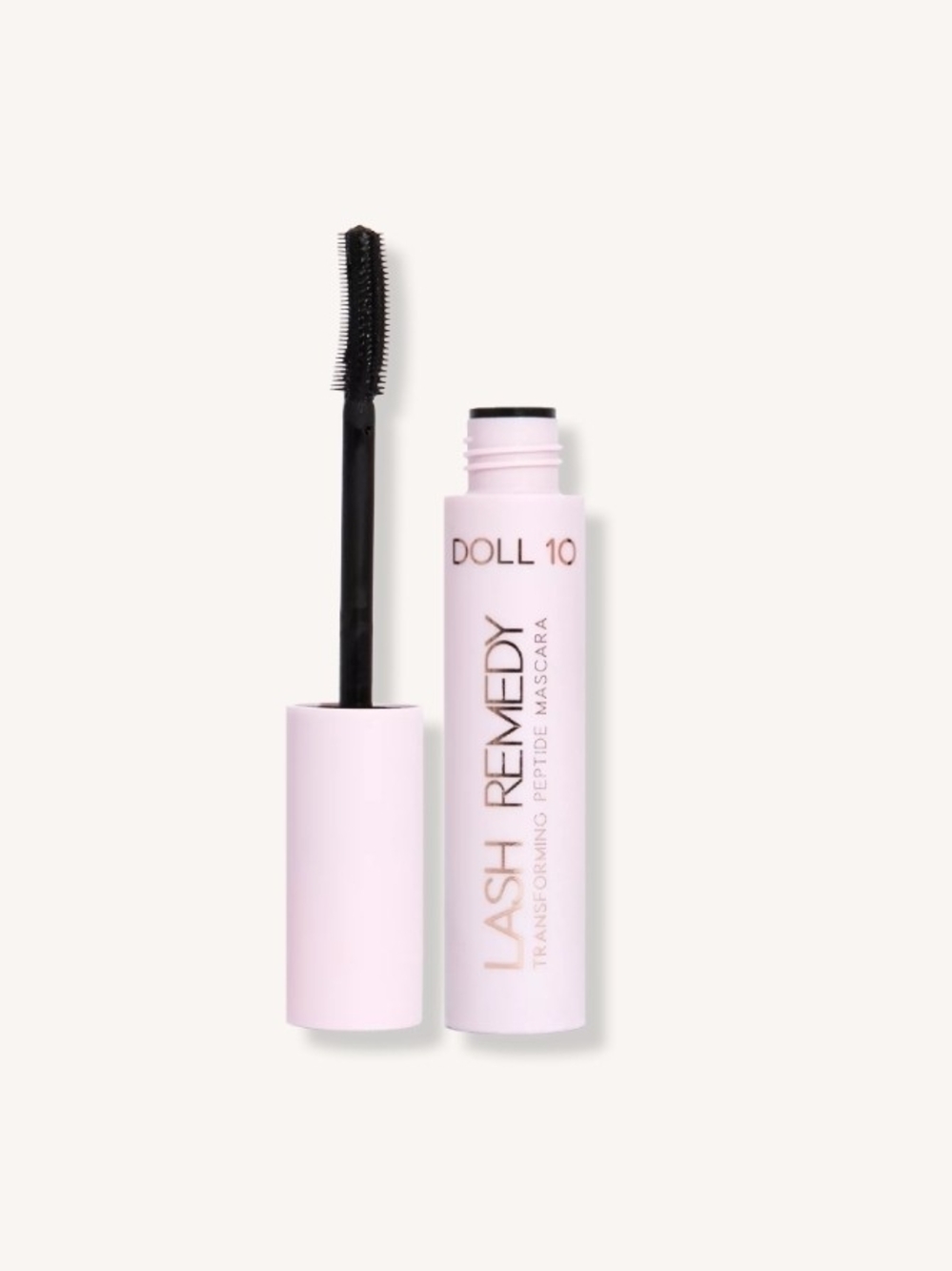 Doll 10 Lash Remedy Transforming Peptide Mascara  Black  New